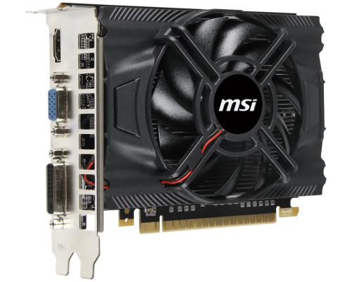 MSI NVIDIA GEFORCE GTX 650 2GB GDDR5 O/C GRAPHICS CARD WITH HDMI, DVI AND VGA