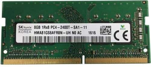 8GB DDR4 2400 HYNIX SINGLE CHIP LAPTOP RAM. -- AS NEW --