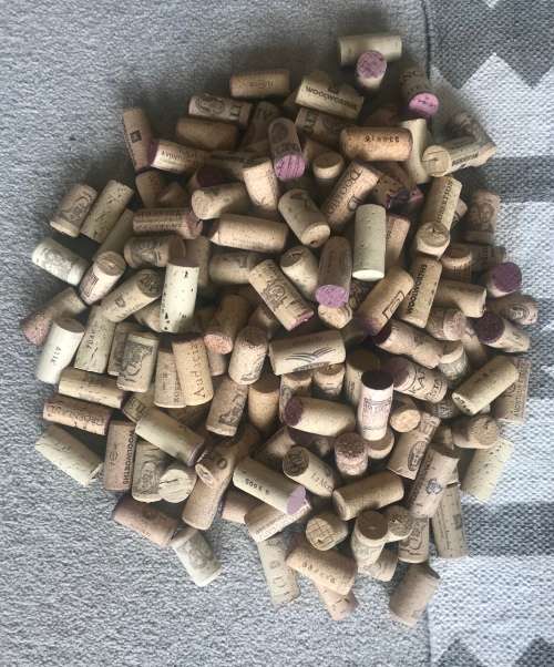 180+ Used Red and White Wine Corks (No Synthetics/No Champagne)