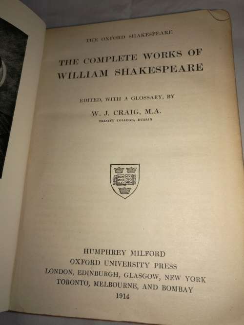 The Complete Works of William Shakespeare
