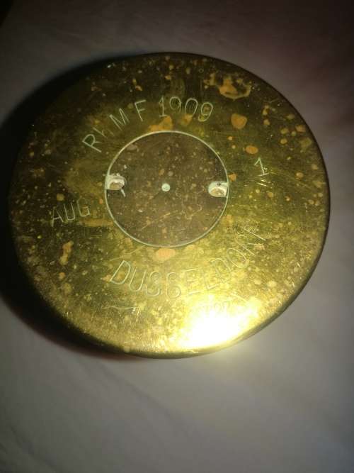 BRASS TRAY AND BRASS  SHELL  CASING VASE