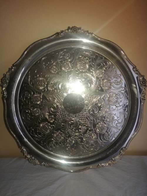 VINERS OF SHEFFIELD ALPHA PLATE PRESENTATION TRAY