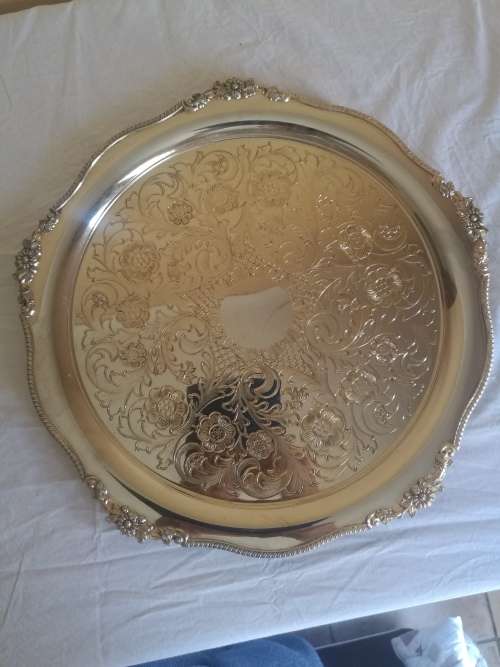 VINERS OF SHEFFIELD ALPHA PLATE PRESENTATION TRAY