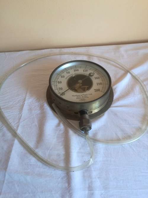 VINTAGE BRASS SPRINKLER GAUGE