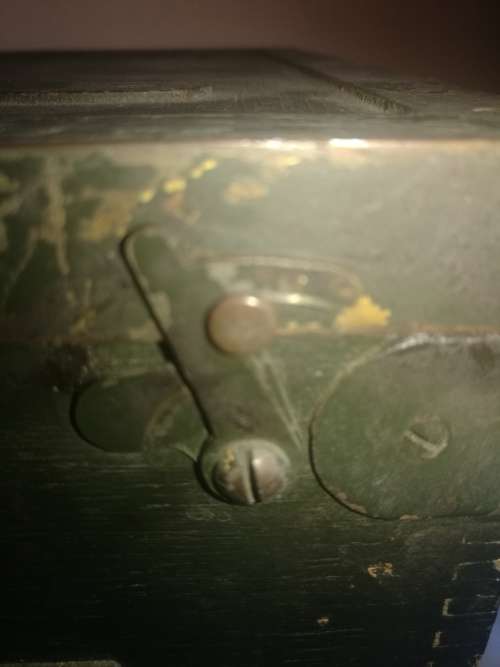 GENUINE VINTAGE BOX FOR FIELD TELEPHONE