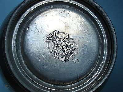 VINTAGE C&K TIEL ETAIN PUR PEWTER COFFEE POT