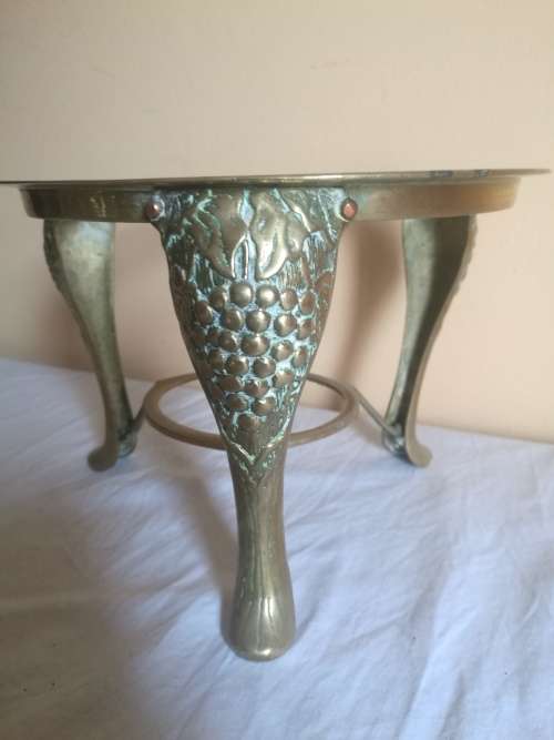 VINTAGE BRASS CHAFING DISH