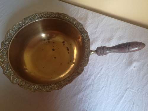 VINTAGE BRASS CHAFING DISH