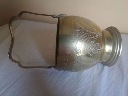 VINTAGE EPNS PLATED ICE BUCKET WITH TONGS