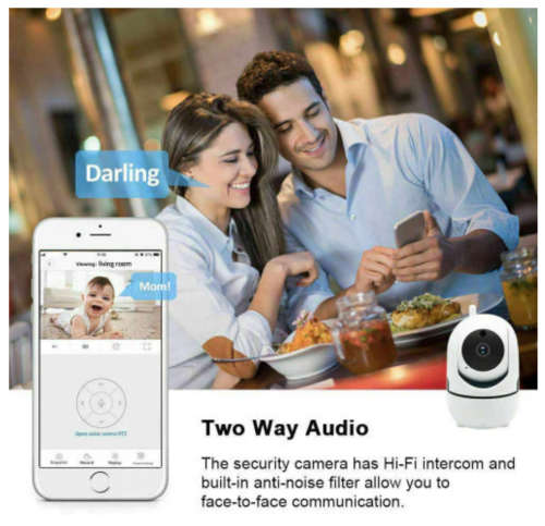 1080P Wireless WIFI IR Security IP Camera with Night Vision and Auto Tracking