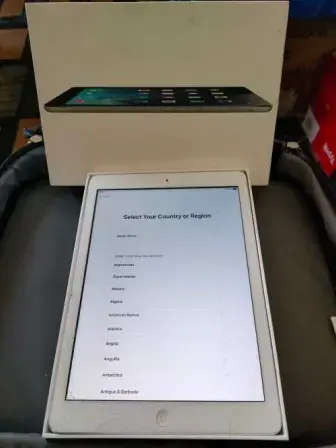 iPad Air 10.2 inch Wifi Space Grey, Sold as is