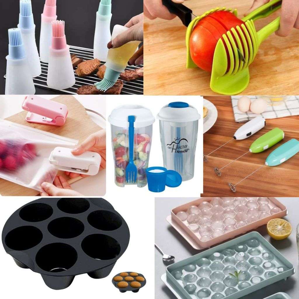 7 PACK TRENDING KITCHEN ACCESSORIES HAMPER