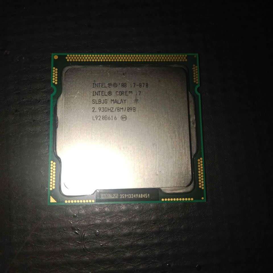 Intel® Core i7-870 Processor 8M Cache, 2.93 GHz - SLBJG