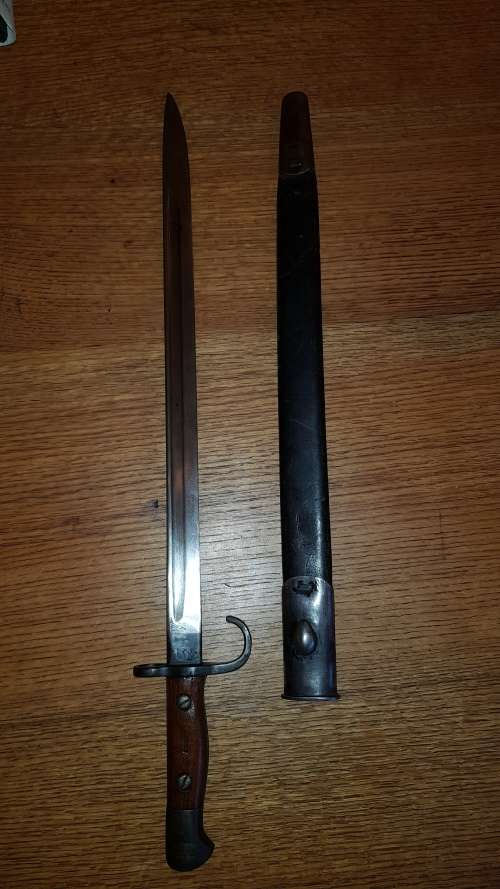 1907 BRITISH LEE ENFIELD BAYONET