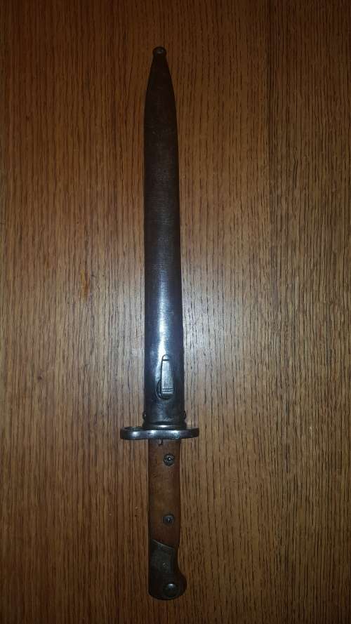 PORTUGUESE 1904 MAUSER BAYONET