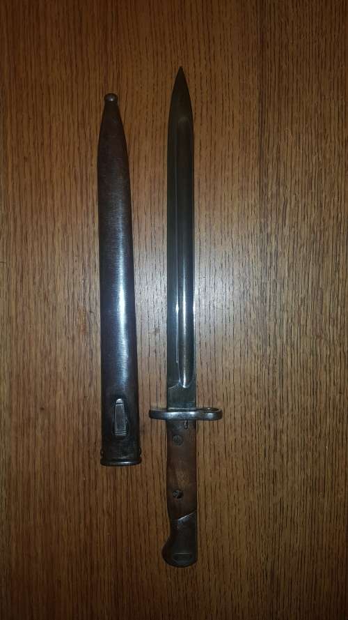 PORTUGUESE 1904 MAUSER BAYONET