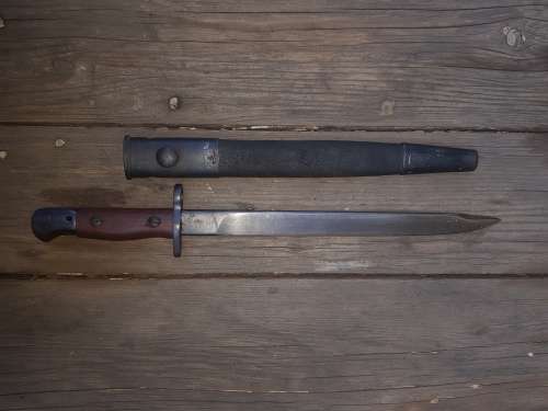 INDIAN NO1 MK2 WW2 BAYONET