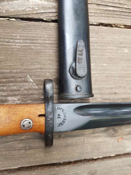 YUGOSLAVIAN M1924 SHORT BAYONET