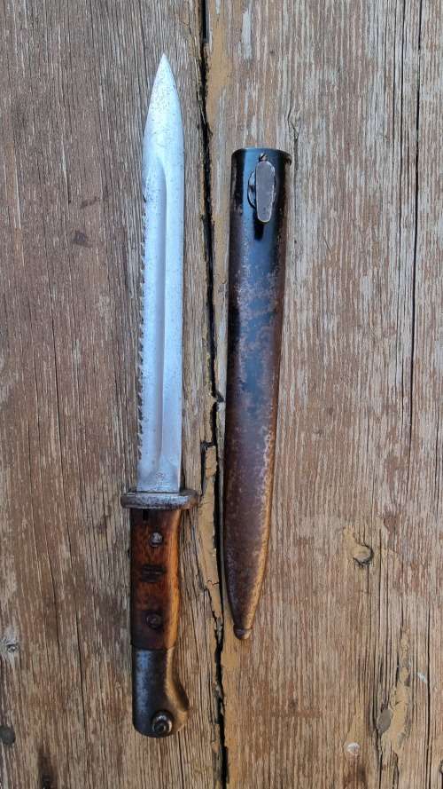 WWI German SG 1884/98 Sawback