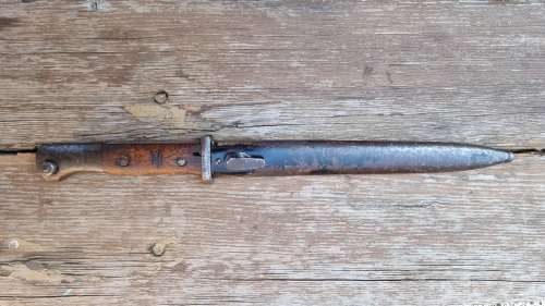 WWI German SG 1884/98 Sawback