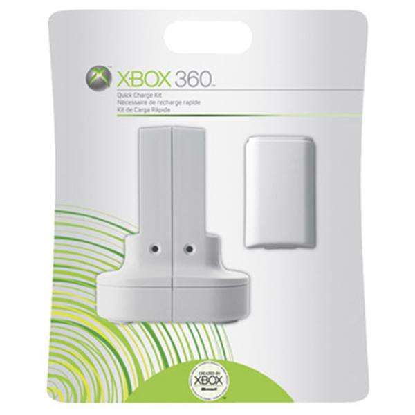 Xbox 360 Quick Charge Kit (Original xbox 360 product) (Special) includes battery