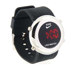 Nike W-1190 Portable LED Wrist Watch (Black)