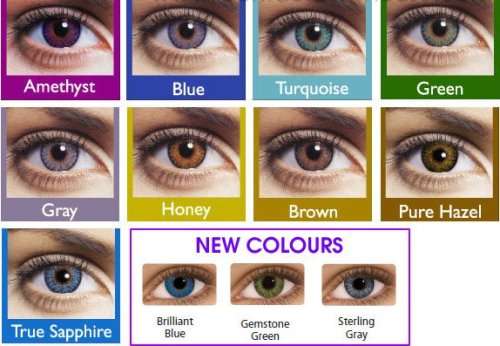 Cosmetic Coloured Contact Lenses - Freshlook