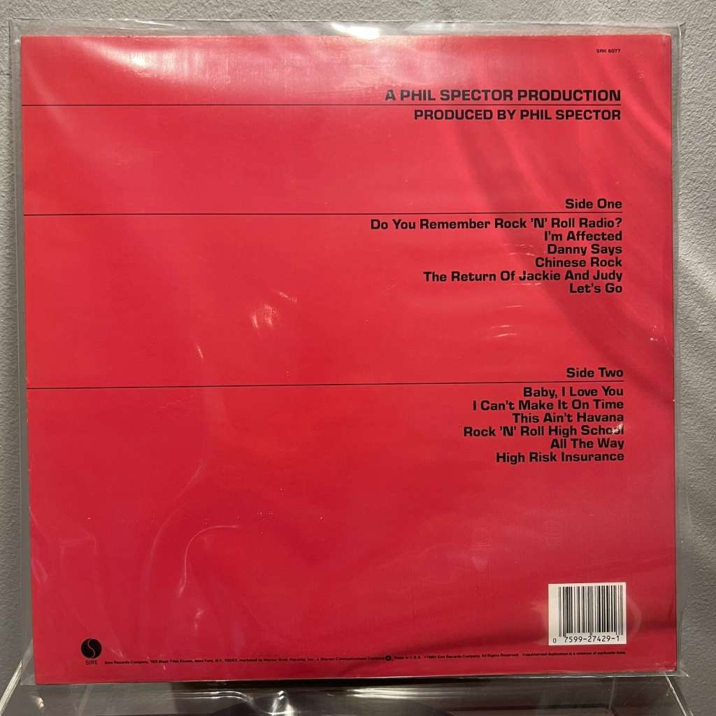 Ramones - End Of The Century (Vinyl record)