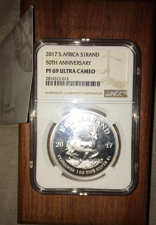 2017 PF69 Kruger Coin Certified