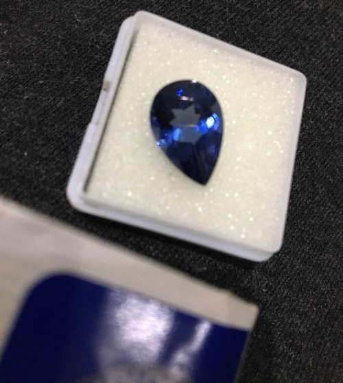 Breathtaking 8carat AAA+++ Natural Tanzanite Pear Cut