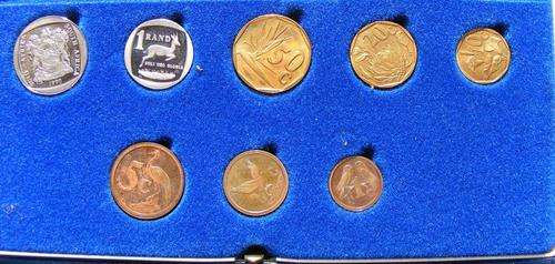 1990 RSA SHORT PROOF SET HERN'S CV = R450
