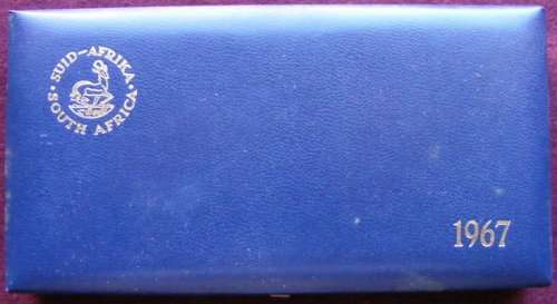 1967 SHORT PROOF SET IN BLUE RSA MINT BOX