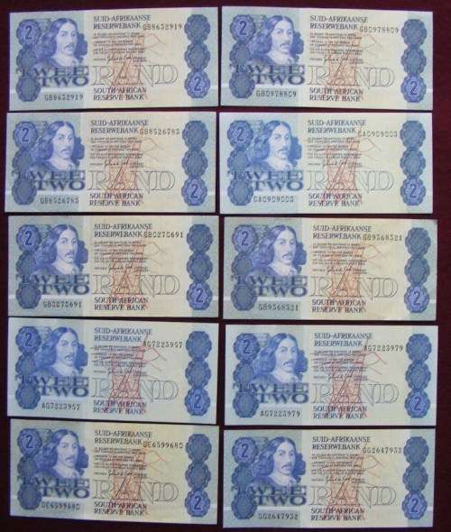 10 UNC R10 NOTES SIGNED BY TW  GPC DE KOCK