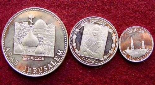 Set of Yemen proof silver coins. 80.8 gram of sterling silver with melting value R560