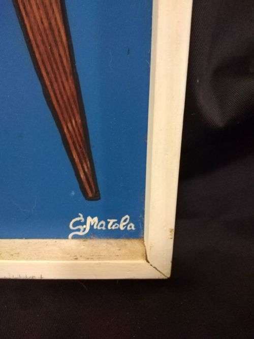 FRAMED ABSTRACT  S MATOLA