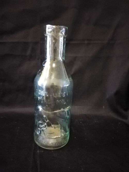 GLASS MILK BOTTLE