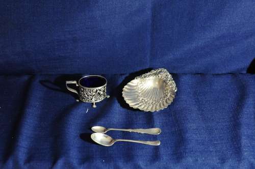 Hallmarked Silver Items (92g) (4pc)