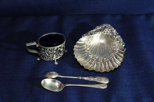 Hallmarked Silver Items (92g) (4pc)