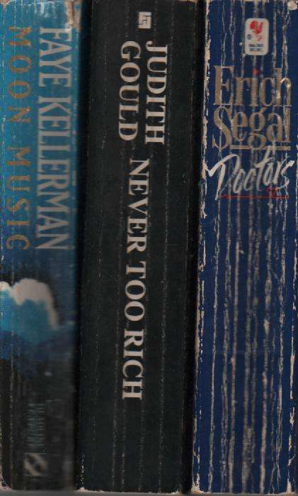 3 Titles by Faye Kellerman, Judith Gould and Erich Segal
