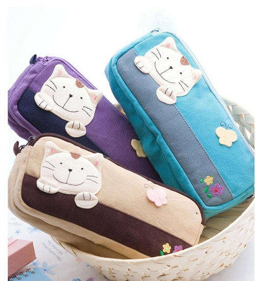 BUY2,GET FREE SHIPPING-Hand dyed cosmetic bag, make up bag, pencil case,toiletry bag