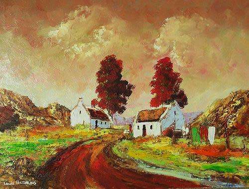 *** LOUIS PRETORIUS *** OIL *** 530mm x 380mm *** BEAUTIFUL