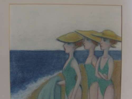 *** LOUISE VERHOEF *** FRAMED *** 380mm x 290mm Aluminium Frame *** CRAZY R1 LATE START