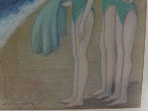 *** LOUISE VERHOEF *** FRAMED *** 380mm x 290mm Aluminium Frame *** CRAZY R1 LATE START