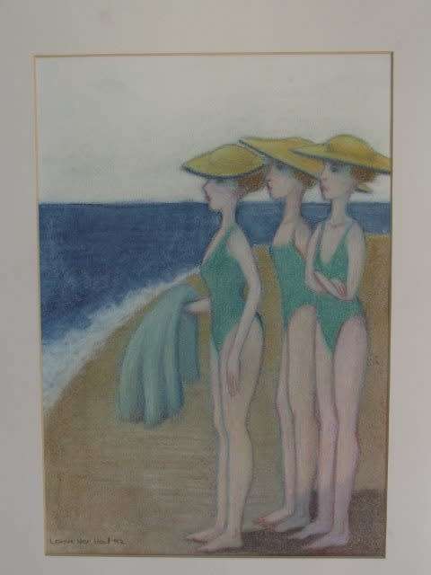 *** LOUISE VERHOEF *** FRAMED *** 380mm x 290mm Aluminium Frame *** CRAZY R1 LATE START