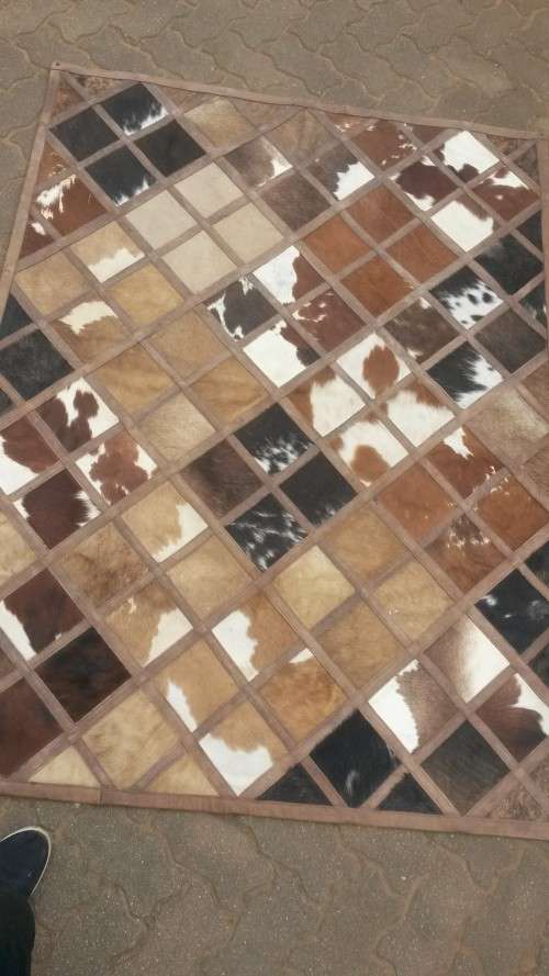 Nguni skin carpet