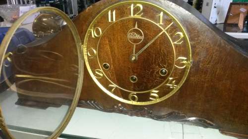Karl Lauffler mantel clock vintage
