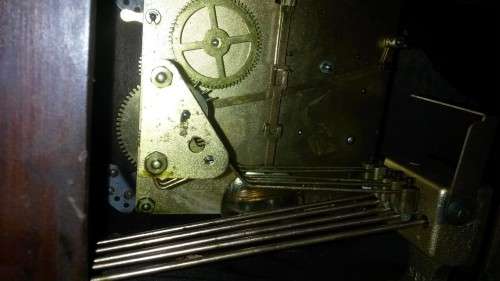 Karl Lauffler mantel clock vintage