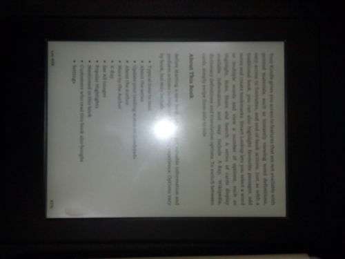 Kindle Paperwhite e-reader (MODEL NUMBER DP75SDI)