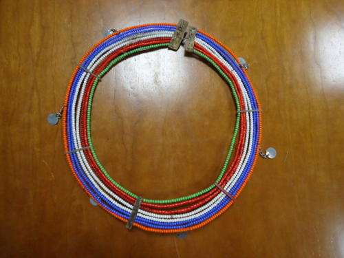 Multi coloured Tribal Necklace