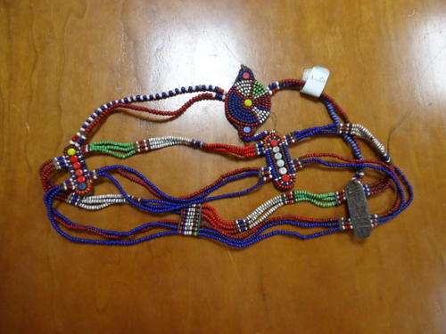 Multi coloured Tribal Necklace